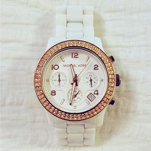 Michael Kors White Ceramic Watch